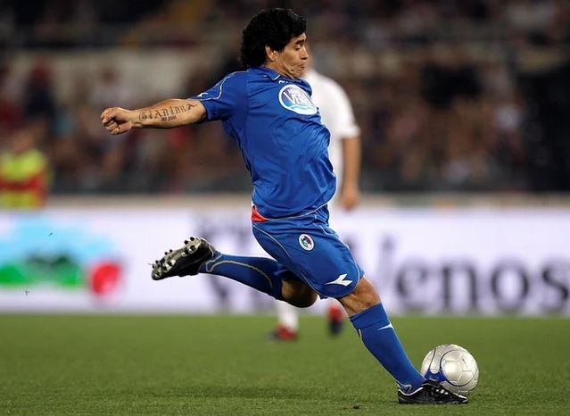 Diego Maradona's Goal In Fashion